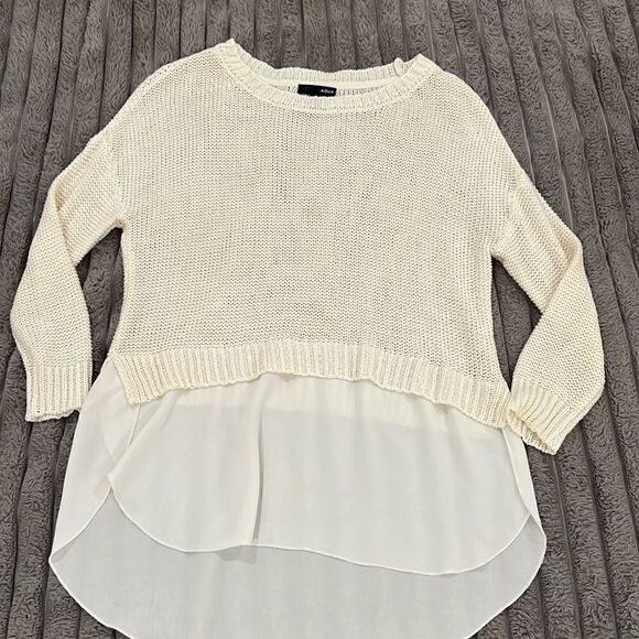 Aqua Tops - Aqua Layered Sweater